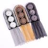 Vintage Clothing Suit Accessory Metal Tassel Shoulder Badge