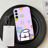 Чехол для телефона F-Flork для Samsung Galaxy A73, A72, A71, A70, A53, A52, A51, Другие, Мягкий черный чехол