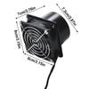 1 шт. Регулируемый по скорости USB вытяжной вентилятор с трубой, простой мини-поглотитель дыма, воздуховод, вентиляция, воздуходувка