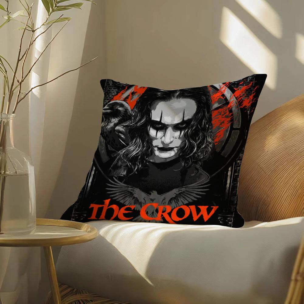 The Raven Pillow Case Pattern Printed Pillowcase for Living Room Sofa Cushion Cover  Bedroom Decor