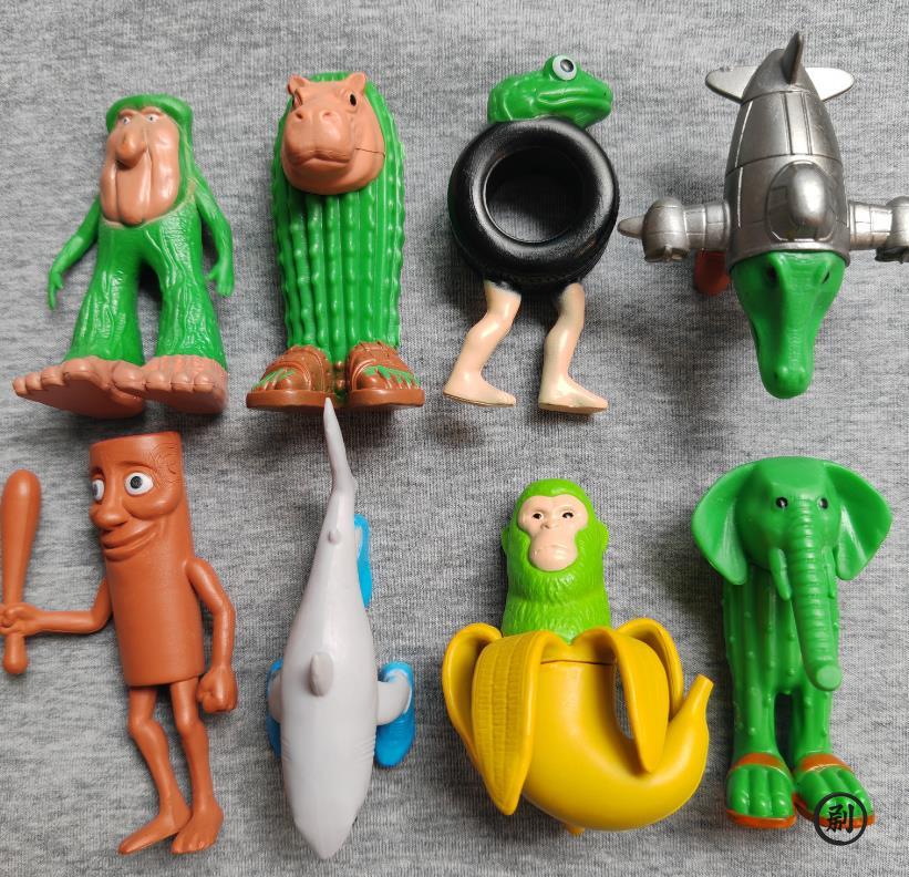 8 шт. ТонгтунгтунгСахур Итальянский Мозголом Деревянная Палочка Куклы Украшения Настольный Декор Тралалеро Тралала Украшения для Подарка Ребенку