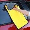 Автомобильное полотенце из кораллового флиса высокой плотности, двустороннее, впитывающее, для сушки, микрофибровое полотенце для чистки автомобиля