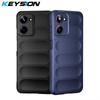 KEYSION Противоударный чехол для Realme 10 4G 10 Pro + 5G 9 Pro + 9i, противоскользящий мягкий силиконовый чехол для телефона OPPO Find X5 Pro X5 Lite