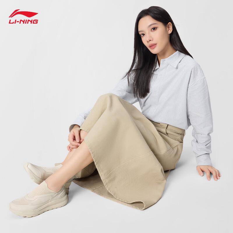 Li-Ning Женские повседневные туфли-слипоны Yunyi AGLW056