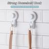 Удобная прочная несущая многофункциональная съемная вешалка для полотенец для ванной комнаты, крючок на присоске, товары для дома, крючок на присоске