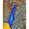 5D DIY Diamond Embroidery Animal Peacock Cross Stitch Diamond Painting Full Round Drill Picture of Home Christmas Present