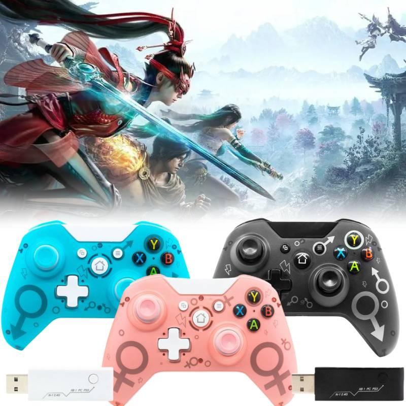 Игровой контроллер Xbox One N-1 с двойной вибрацией, USB, разработанный для ПК, PS3 и Xbox, из экологически чистого материала