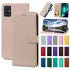 Leather Wallet Flip Case For Samsung Galaxy A91 A81 A71 A51 A41 A31 A21S A11 A01 Core Soft Back Cover With Card Holder
