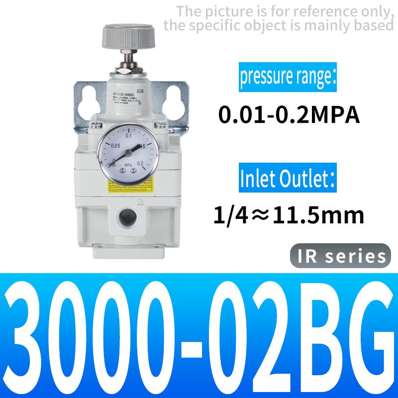 IR1000-01BG IR1010-01BG IR2000-02BG IR2010-02 IR3000-02BG IR3020-03BG Precise Air Pressure Reducing Valve Air Pressure Regulator