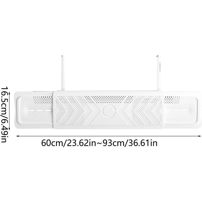 Retractable Air Conditioner Deflector Adjustable Anti Direct Blowing Shiel Anti Blast Baffle Wind Direction Telescopic Registers