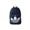 Оригинальный полиэстеровый рюкзак обычного размера унисекс темно-синий Adidas AJ8529