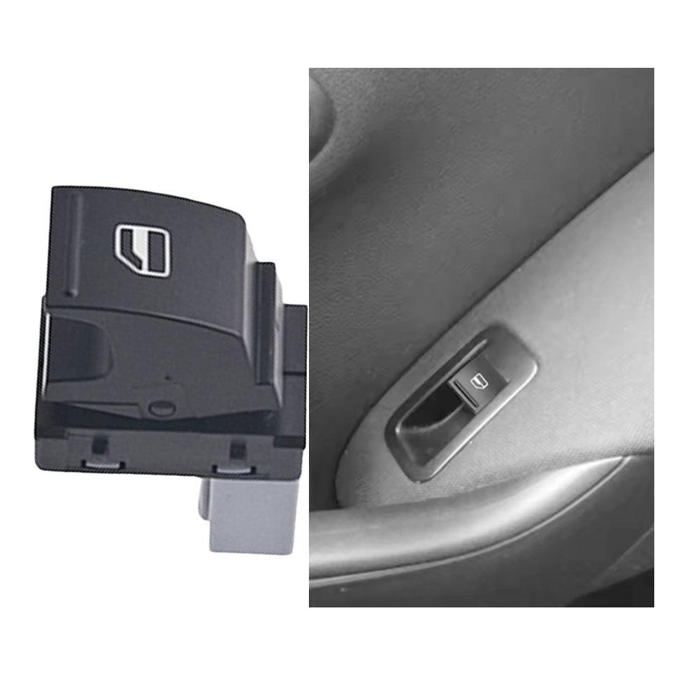 Переключатель стеклоподъемника одиночный для Volkswagen Jetta/Golf/Tiguan 7L6959855B