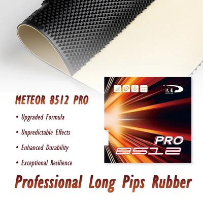 Meteor 8512 PRO Накладка для настольного тенниса Длинные шипы Chop Block Inner-energy Sponge Professional Pips-long Ping Pong Topsheet OX