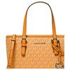Michael Kors MK Jet Set Travel 27 Classic Zipper Closure Monogram Canvas With Leather Mini Shoulder Crossbody Bag Women bags Orange 35T9GTVT0B-729