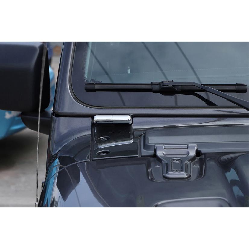 Наклейки на петлю переднего лобового стекла автомобиля для Jeep Wrangler JL Gladiator JT 2018-2023, аксессуары для внешнего стайлинга