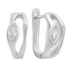 Silver Earrings with Cubic Zirkonia (2187509)