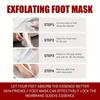 Exfoliating Foot Mask Set Reveal Smooth Soft Feet with AHA & BHA Exfoliation Dead Skin Removal Moisturizing and Hydrating for Dry Rough Cracked Feet