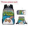 Monsters Singing My Childrens School Bag Three Piece Suit Suitable For Gift