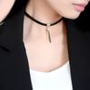 Сексуальный чокер с кисточками женская модная короткая цепочка на ключицы простая шейная бижутерия шейный ремешок