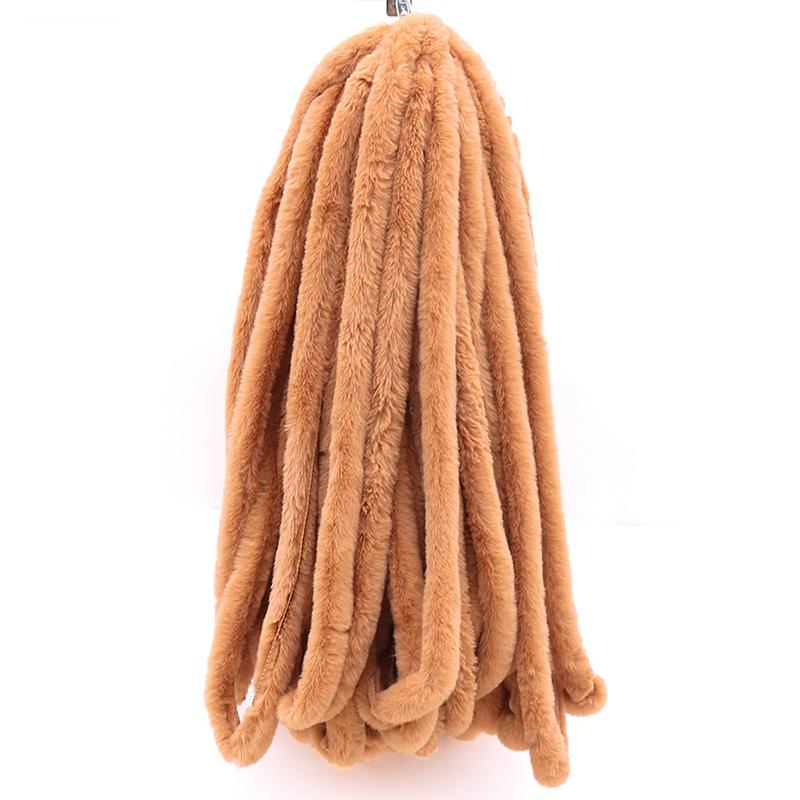 1 м искусственный мех, имитация меха кролика выдры, полоски из кроличьего меха, Рождественский костюм, планка, манжеты, аксессуары, плюшевые полоски