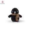 Simulation Bird Plush Toy Children Gray Gray Bird Doll Sparrow Parrot Activity Gift Bird Nest Ornament