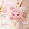 Handmade Plush Doll Keychain Pom Pom Dangles Plush Toy Pendant Doll Bag Charm  Handbag Decoration