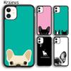 Krajews French Bulldog Dog Pug Soft Phone Case Cover For iPhone 14 6s 7 8 Plus XR XS 11 12 13 Pro Max Samsung S21 S22ultra Plus
