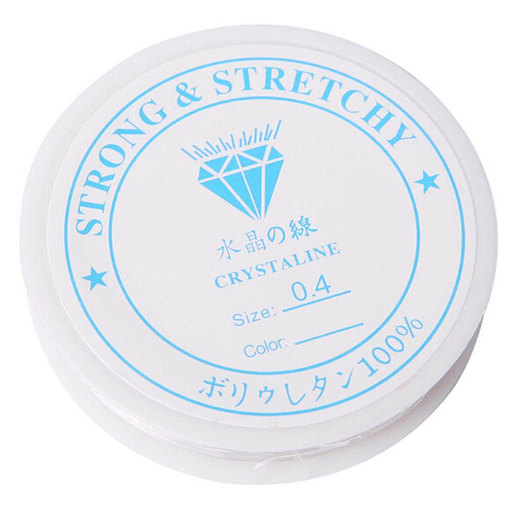 Товары для дома и вечеринок Шнур для ювелирных изделий Проволока Пластиковая веревка для бисера Поделки своими руками 1 шт. Инструменты Прозрачный стрейч для изготовления ювелирных изделий DIY Браслет ручной работы