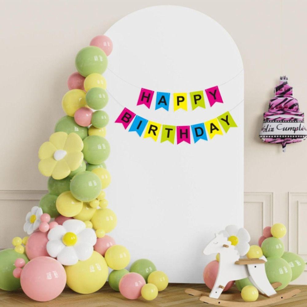 Elastic Double Sided Arch Backdrop Cover Doubleside Arched Shape Backdrop Cover Baby Shower