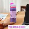 Вакуумный чайник для занятий спортом на открытом воздухе из нержавеющей стали, ручная чашка с трубочкой, двухслойная вакуумная чашка 24 унции