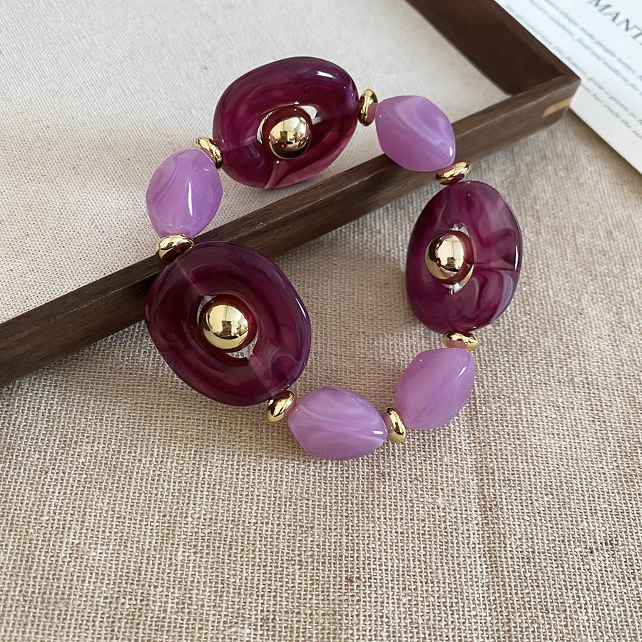 Европейское Ретро Геометрическое Бусины Нержавеющая Сталь Чокер Ожерелье