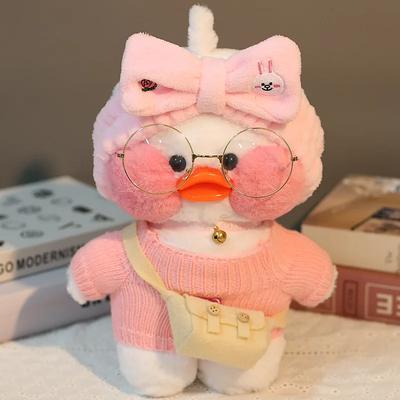 30 см Pato Plush Lalafanfan Duck Симпатичные мягкие игрушки желтая утка Hug Flifan Duck Kawaii Plushes Animal Plushies Подушка Мягкая игрушка
