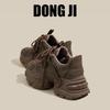 DONG JI платформа папины кроссовки весна 2025 новинка американский ретро небольшой внутренний подъем досуг спорт
