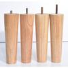 4-Piece Furniture Legs, Sofa Legs, Furniture Parts, Table Legs, Adjustable Height Furniture Legs, Replacement Legs, Wooden DIY Solid Wood Sofa Legs, R