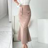 New ArrivalS Open Run Women S Niao Button Stretch Mermaid Skirt