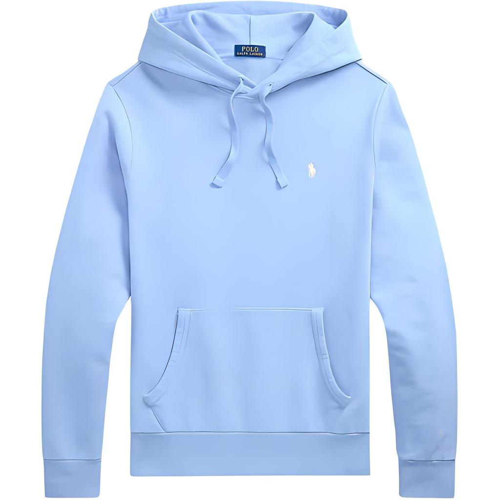 Толстовка мужская Polo Ralph Lauren с капюшоном, с длинным рукавом, однотонная, синяя, 710916690-026