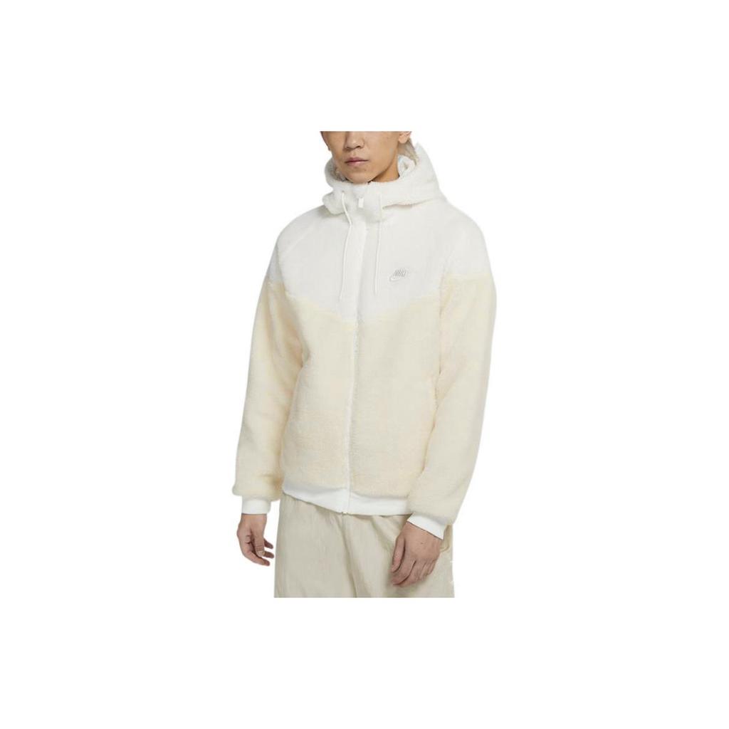 Nike Флисовая теплая повседневная куртка Мужские куртки Желтый DD0300-137