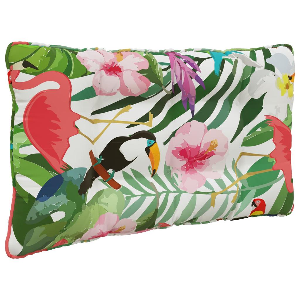 Outdoor Sofa Cushions 2 pcs Multicolored Polyester