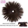 Synthetic Hair Bun Extensions Messy Straight Hair Band Elastic Chignon Scrunchy Wrap Updo False Hair Pieces for Women Hair