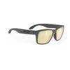 RUDYPROJECT Spinhawk Sunglasses In Charcoal Gold Lens Bridge Temple 133mm Matte/Multi-Laser (SP315738-0000), Width 60mm, Width 17mm, Length