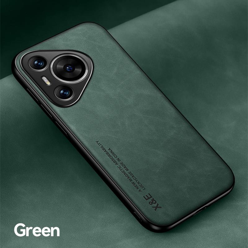 Противоударный чехол для Huawei Pura P70 Pro P70 Ultra Защитный чехол Встроенный магнитный держатель для автомобиля Coque Funda Capa
