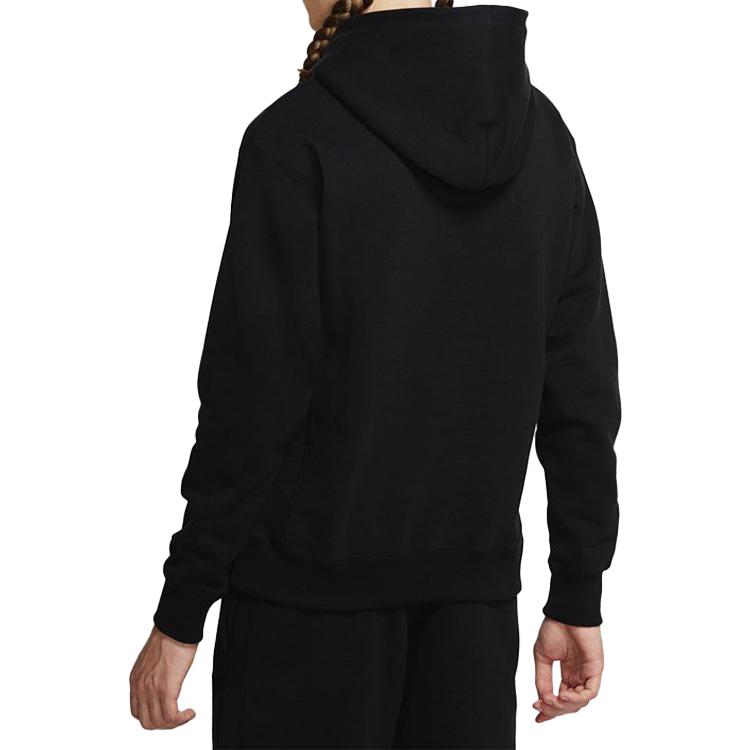 Худи пуловер с изображением Air Jordan x Fragment Черный/Светоотражающий серебристый Мужской верх DA2991-010