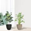 Frosted Balcony Plant Pot Large-capacity Succulent Flowerpot Plant Growth Cultivation Pot  for Home