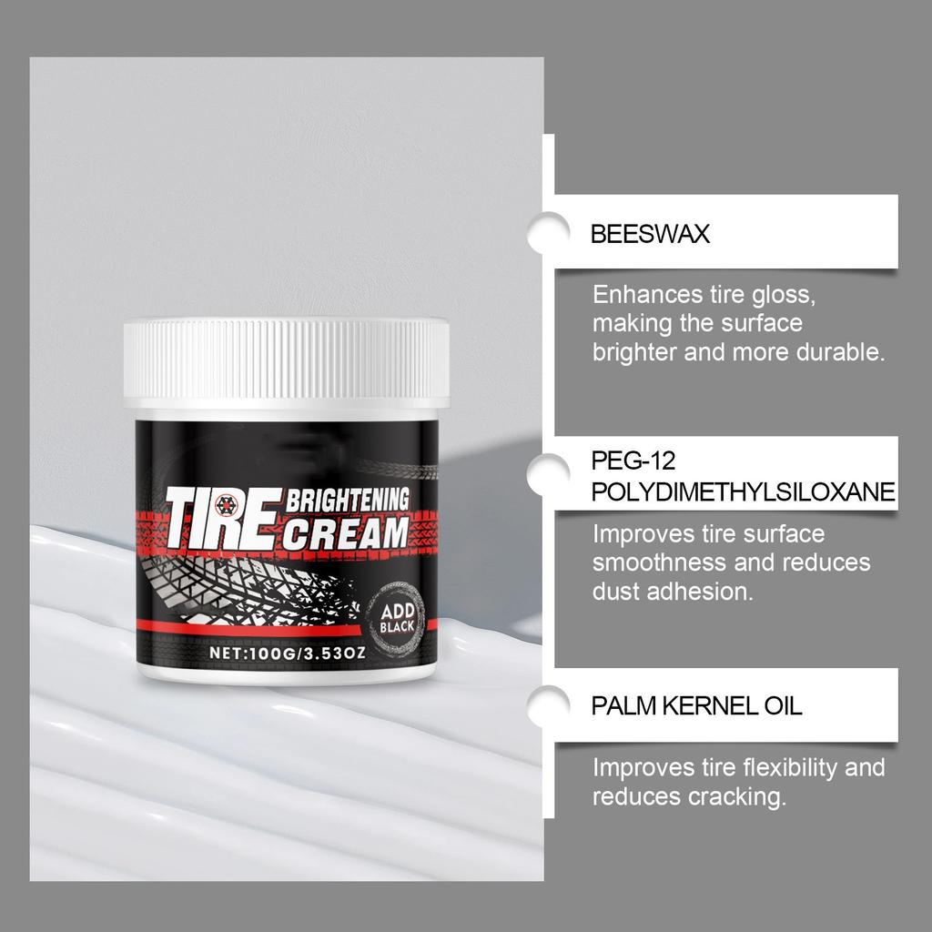Автомобильные шины Яркий воск для шин Техническое обслуживание Глянцевое обслуживание Полировка Автомобильные шины Яркий воск