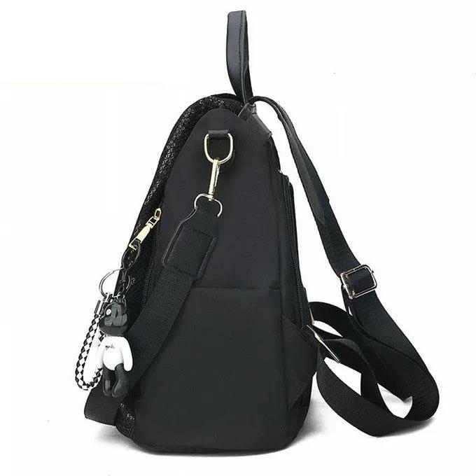 Рюкзак для девочек, противоугонная школьная сумка, дорожный рюкзак из ткани Оксфорд, большая вместительная сумка для покупок MIT