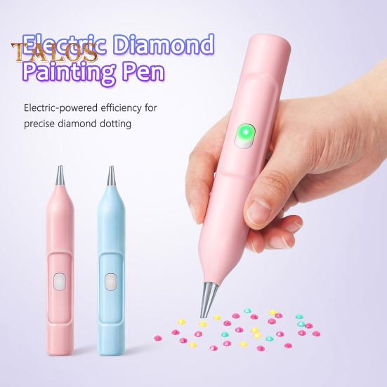 Электрическая ручка Diamond Art, беспроводная вакуумная ручка Diamond Art, портативная ручка без воска для создания алмазных художественных изделий своими руками, алмазные художественные изделия