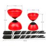 Leather Chinese Diabolo Bowl Shape Diabolo Toy Sensory Training Equipment Chinese Yo-yo  Outdoor