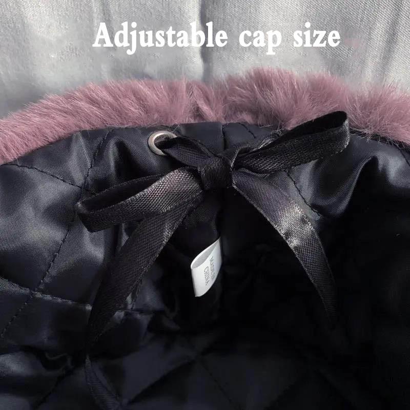 Шляпа старика Бабушка Зима Старая хлопчатобумажная шапка Шляпа Лей Фэн Старушка Имитация норки Люди среднего и пожилого возраста
