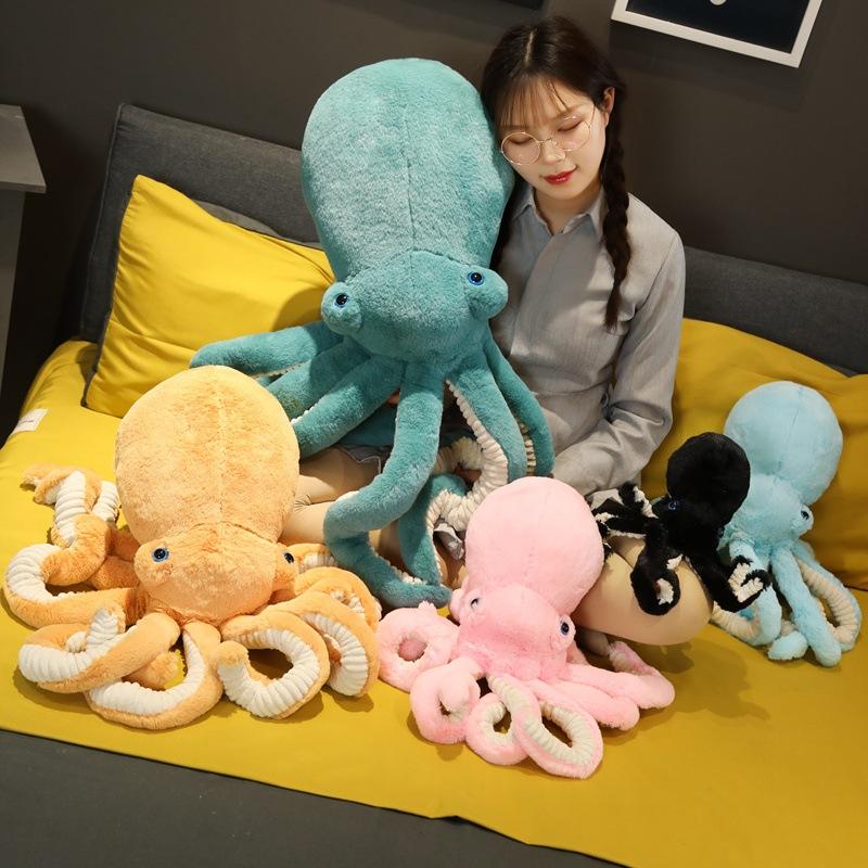 Super Soft Octopus Plush Toy Octopus Doll Cute Octopus Doll Model Gift Gift Christmas Gift Holiday Congratulations Throw Pillow Toy