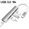 4-в-1 USB 3.0 ХАБ Type C ХАБ к USB3.0 Type-C 4 порта USB Высокоскоростной разветвитель Коробка 4 порта USB Зарядный адаптер Для Macbook iPad